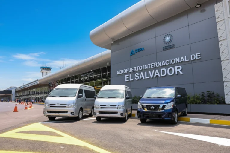 transporte aeropuerto El Salvador