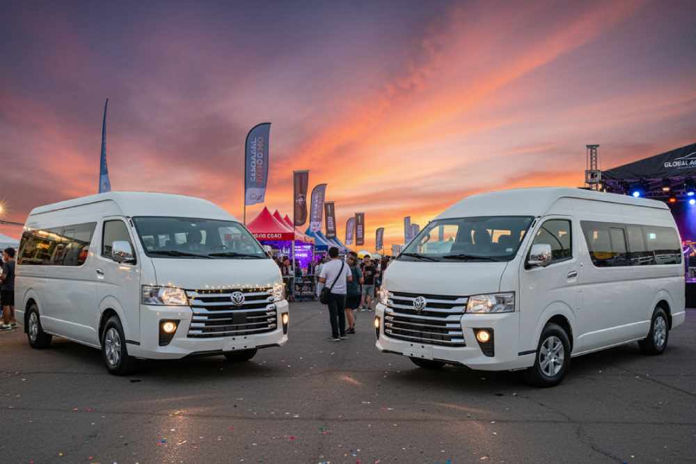 transporte para eventos sociales