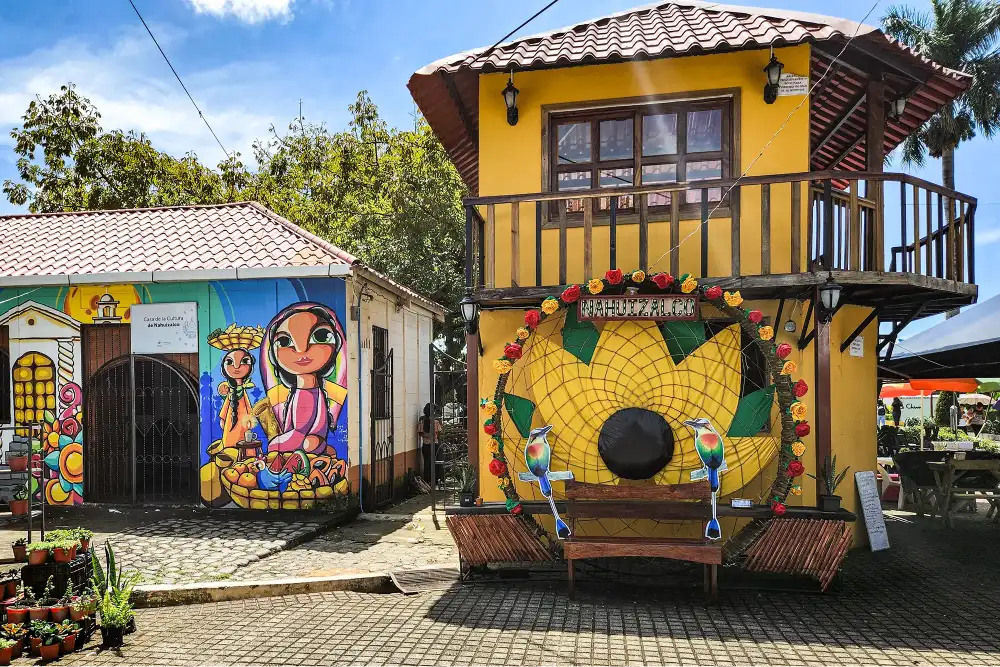 transporte ruta de las flores